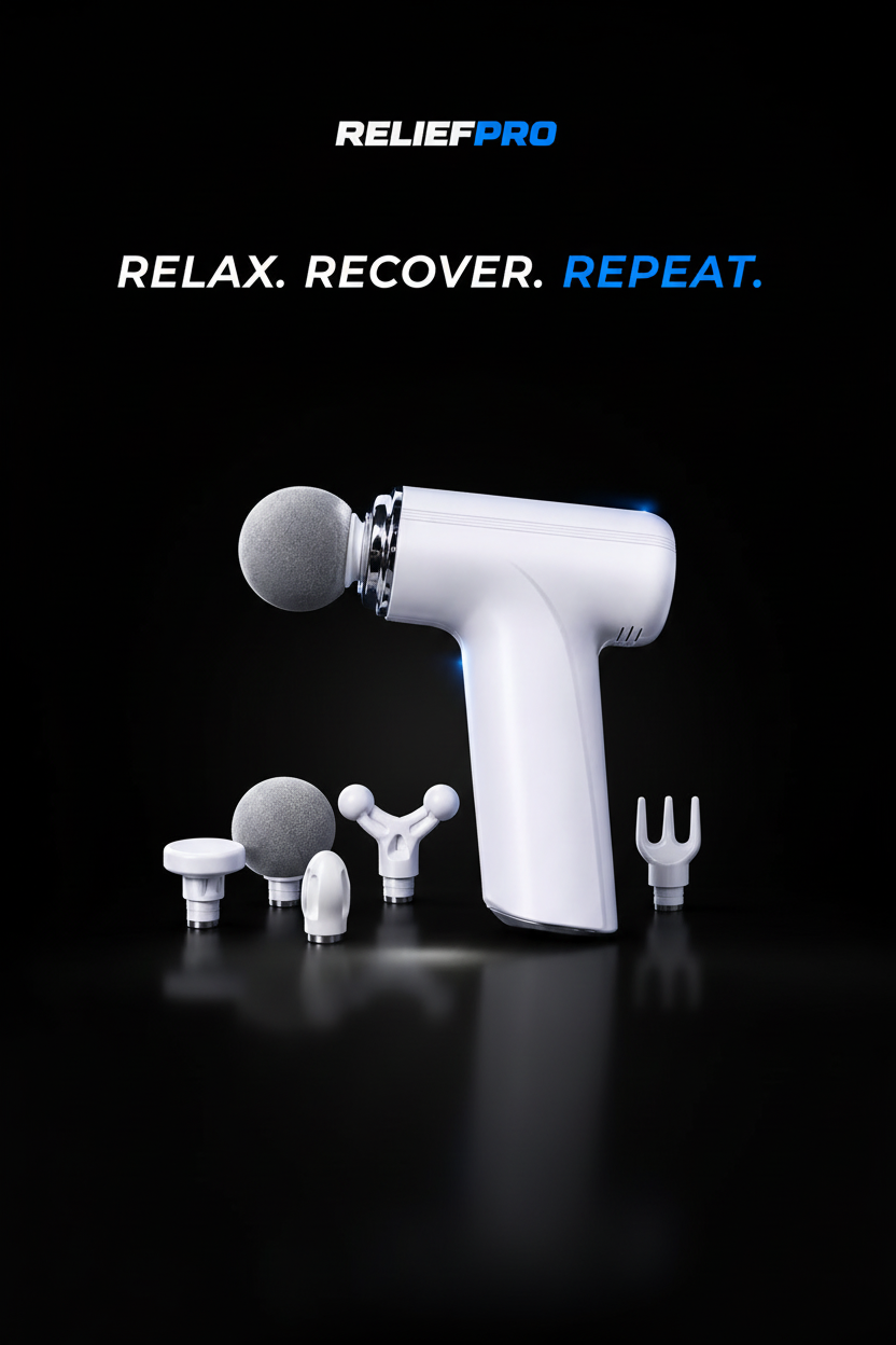 Premium ReliefPro massage gun image