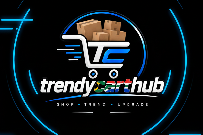 TrendyCartHub Mobile Banner with Boxes